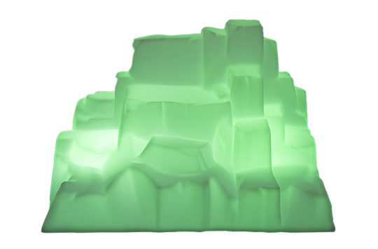 EY07204 Small World Rechargeable ICT Glow Mountain