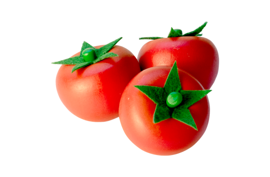 Wooden Tomatoes
