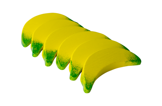 Wooden Banana 6pc