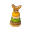 Wooden Kangaroo Stacking Toy