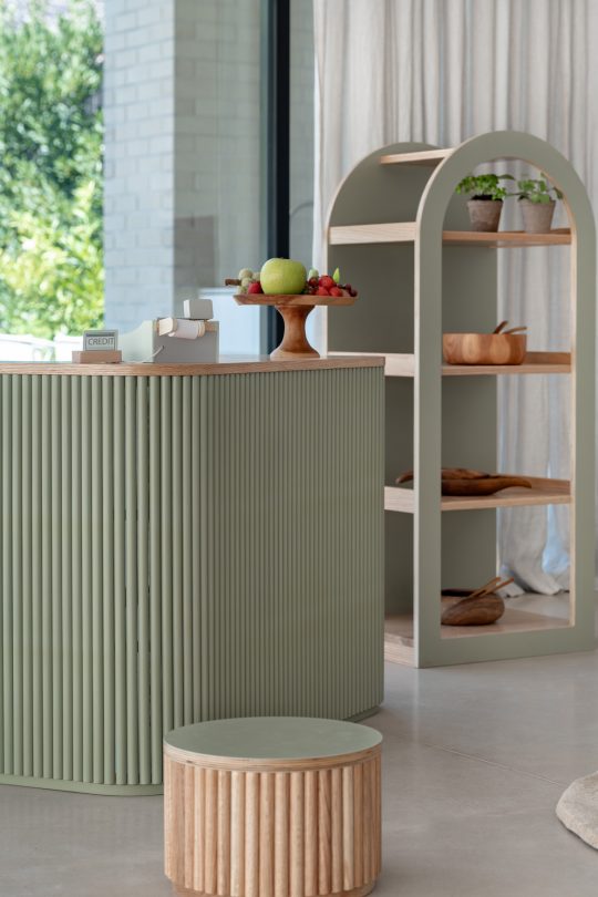 Fluted Market Stand Sage