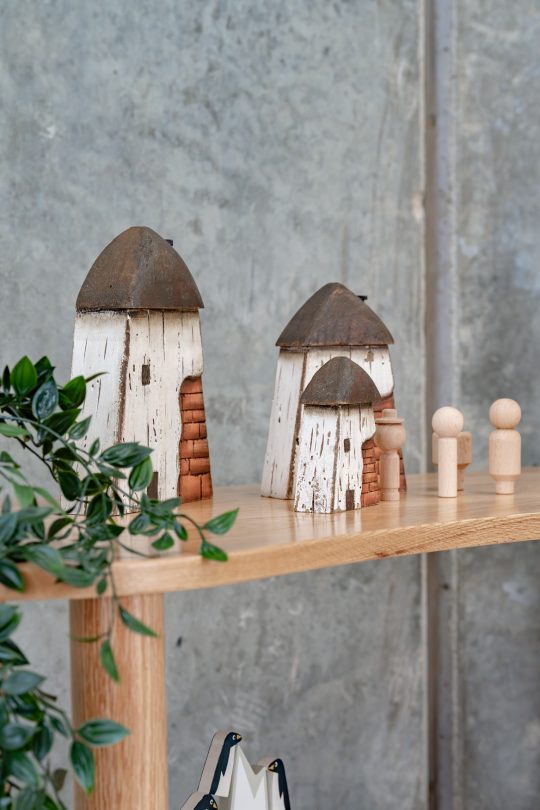 Village Houses Set of 3