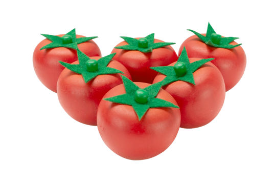 Wooden Tomatoes