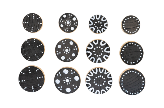Disc Set BW 12pc