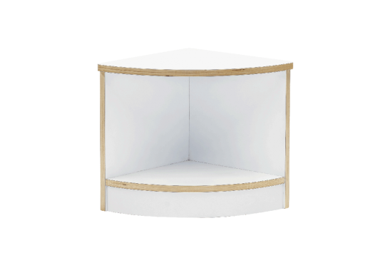 Baby Flexispace Quarter Circle White