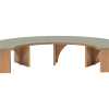 Half Circle Baby Table Sage