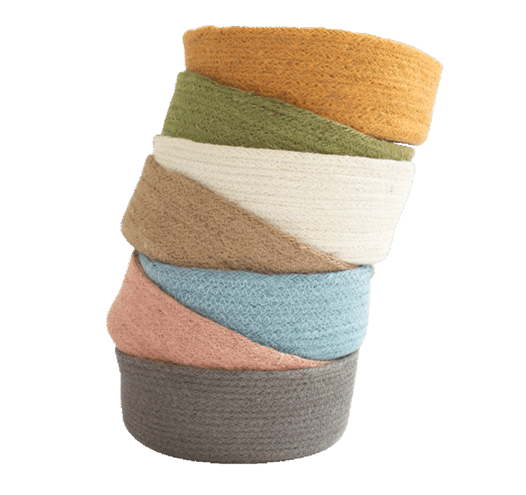 Straight Jute Bowl 7pc