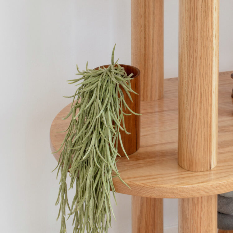 Holder Teak Tall
