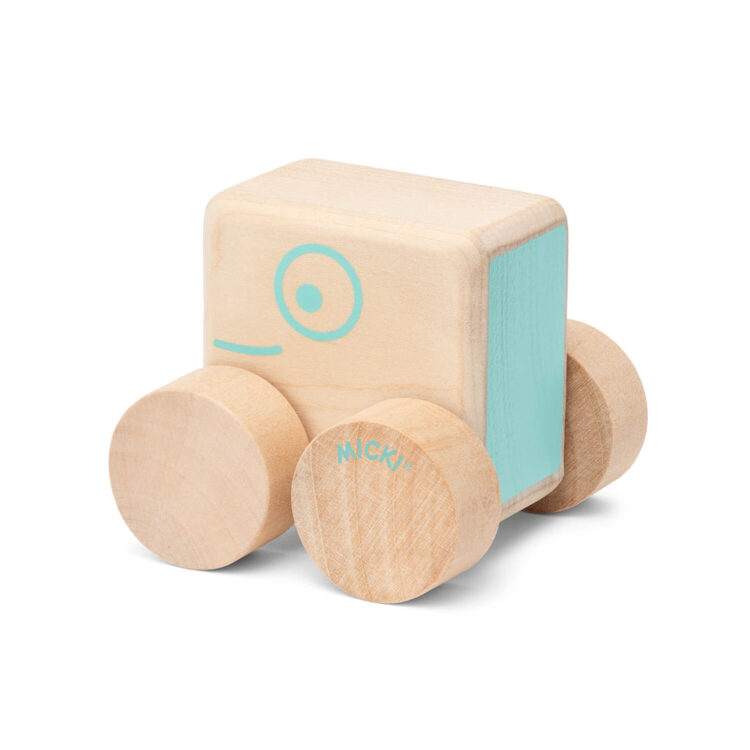 Wooden Square, Triangle & Circle Trio Emotions 3pc