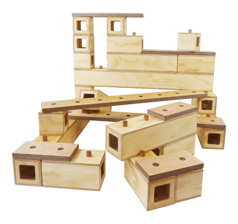 Large Blocks | Big Wooden Blocks for Kids | Preschool Equipment