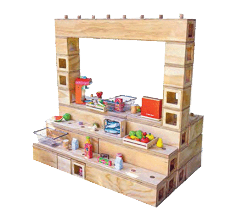 Shop Connector Wooden Blocks Kit