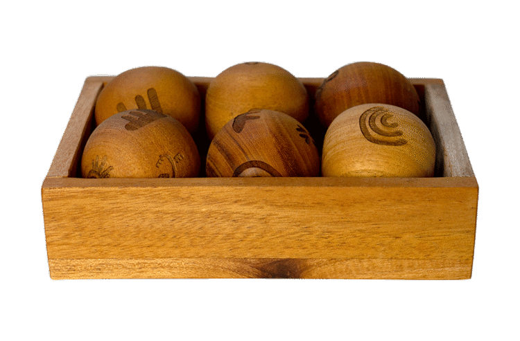 Indigenous Dough Rolling Balls by Simone Hills