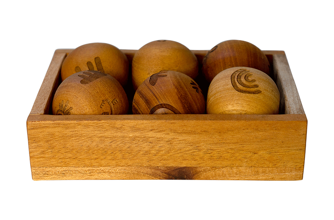 Indigenous Dough Rolling Balls by Simone Hills