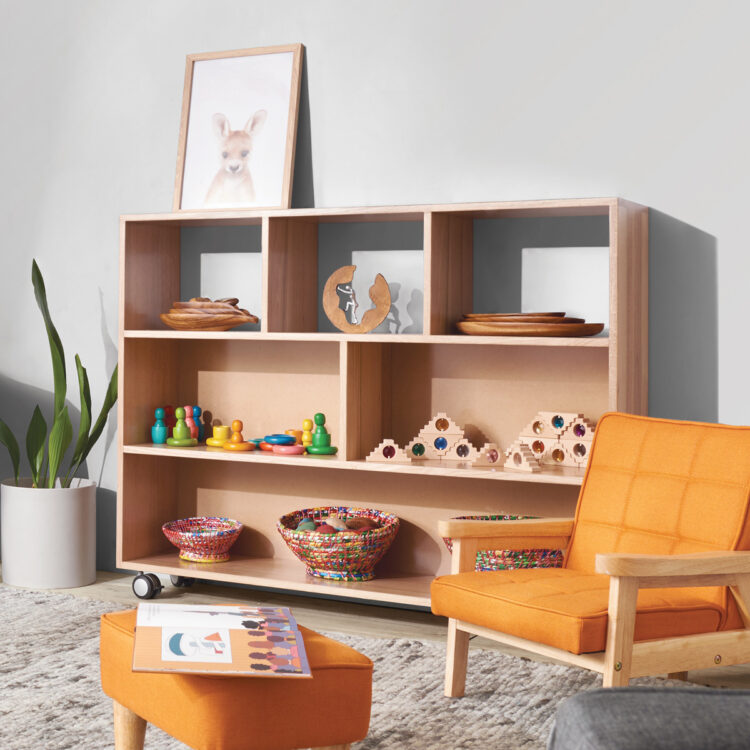 Tas Oak Portable Block Cabinet