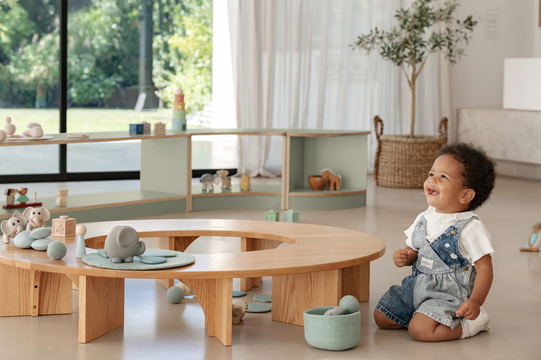 Baby Flexispace Modular Storage Set (3-Piece) – Sage