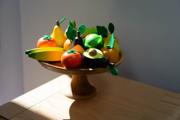 Wooden Tomatoes 6pc