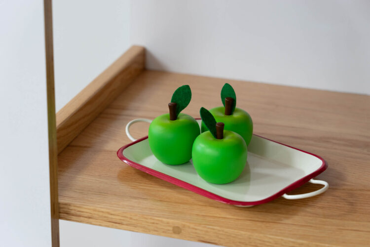 Wooden Apple 8pc