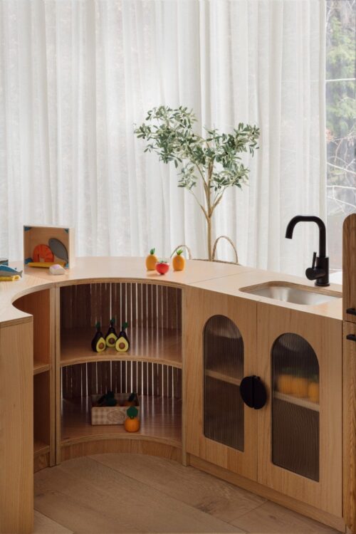 Wooden Pear 8pc