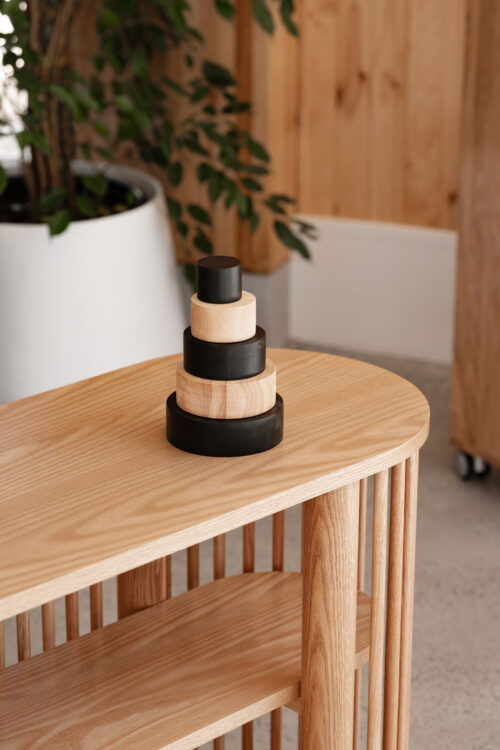 Contrast Colour Stacking Bowls