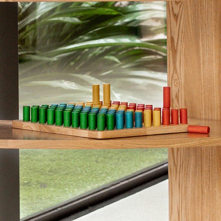 Wooden Peg Board