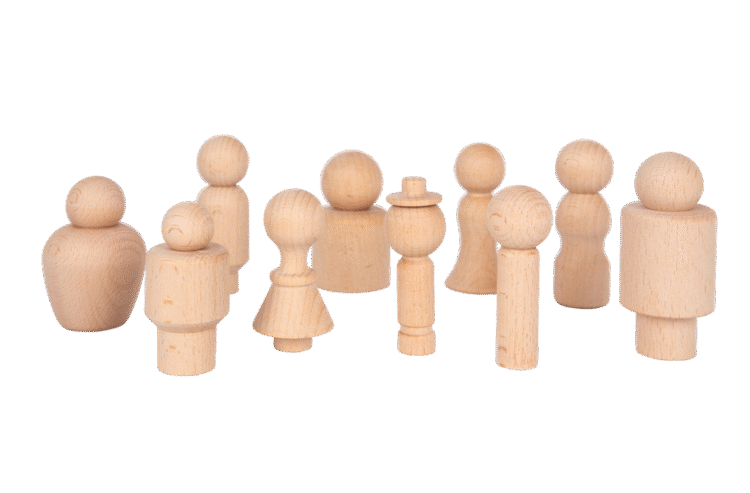 Wooden Community Figures