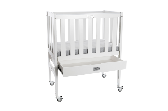 Ergonomic Cot With Draw White