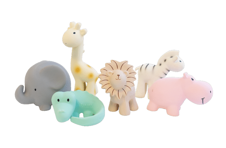 Zoo Animals 6pc