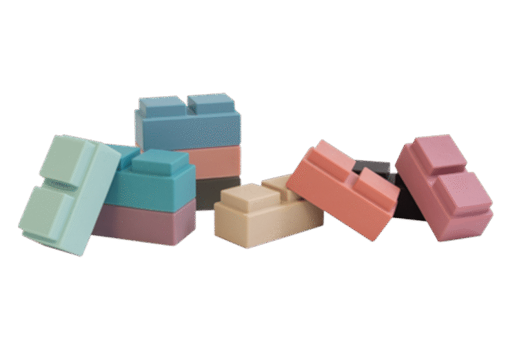 First Silicone Blocks 10pc