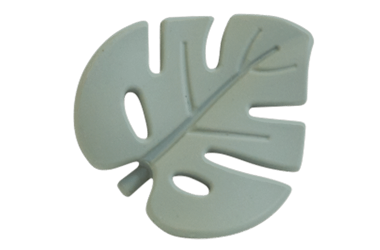 Silicone Leaf Teether Sage