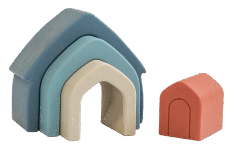 Stacking Silicone House