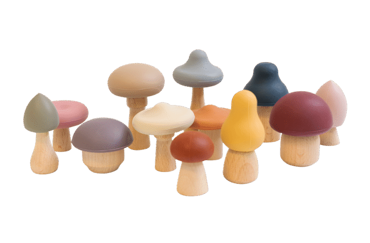 Silicone Mushroom 12pc