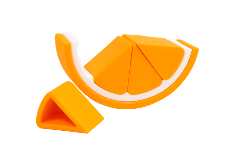 Silicone Orange Stacker