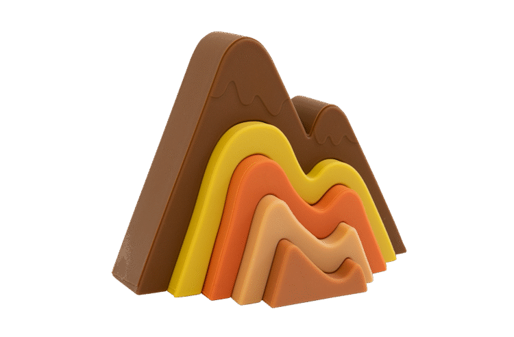 Silicone Mountain Stacker