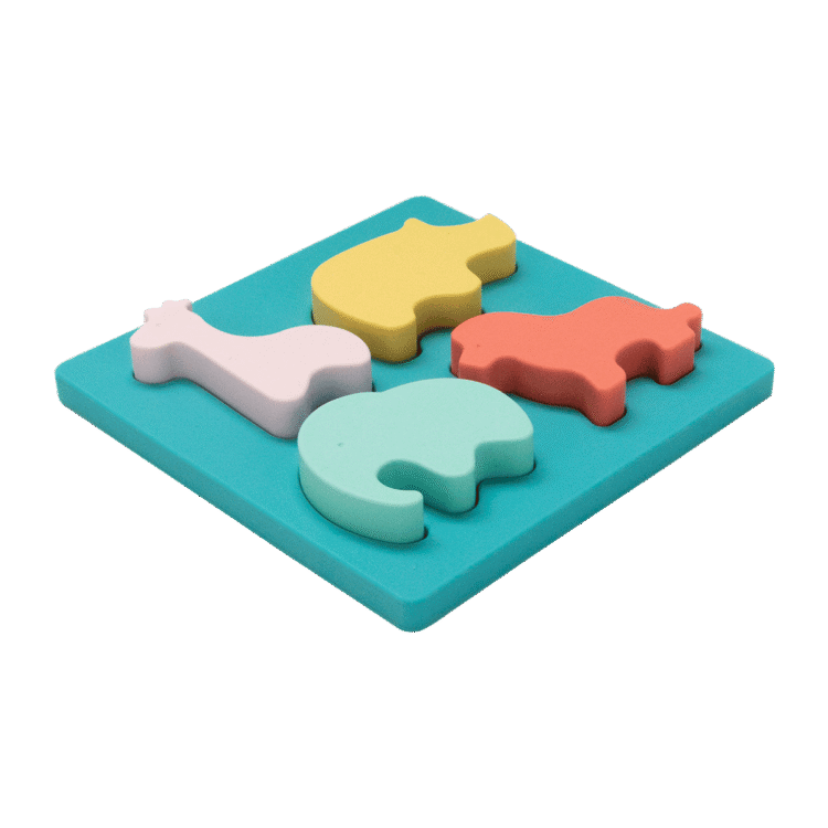 Silicone Forest Animal Puzzle