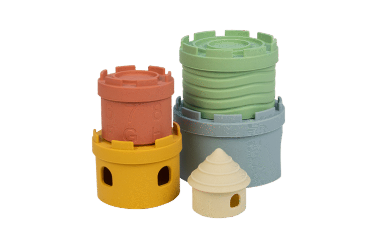 Silicone Light House Stacking