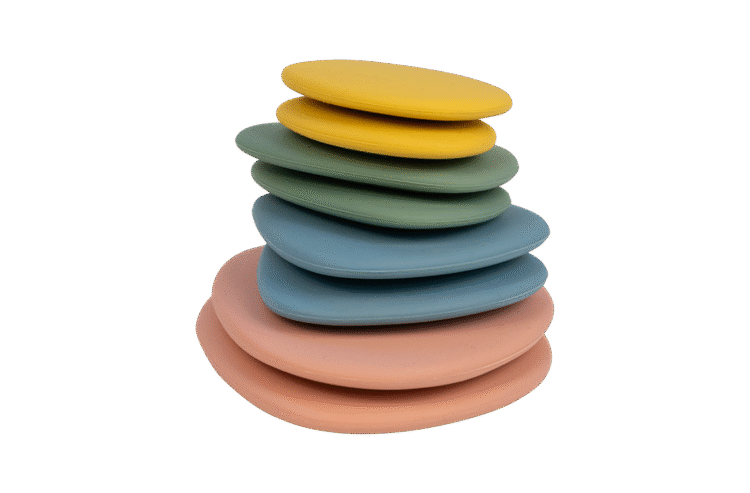 Silicone Pebbles 8pc