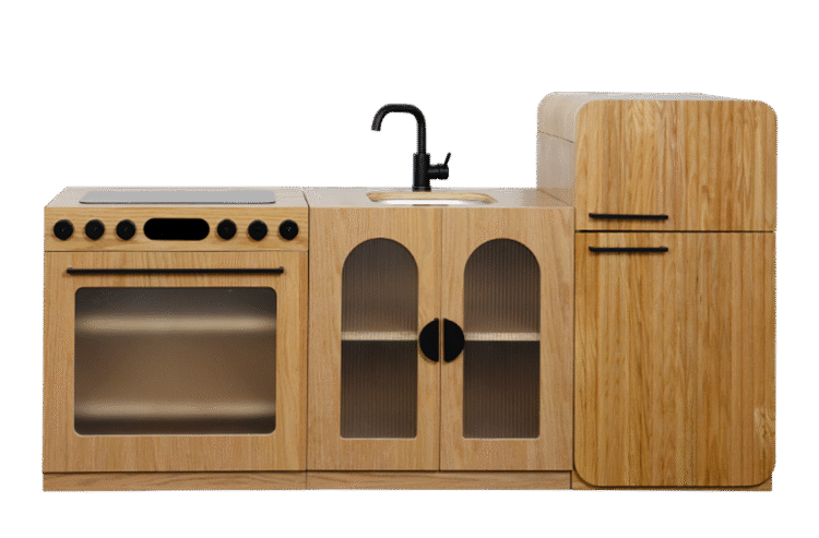 Fluted Home Corner Set Natural