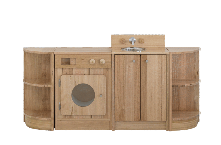 Tas Oak Home Corner Laundry 4pc