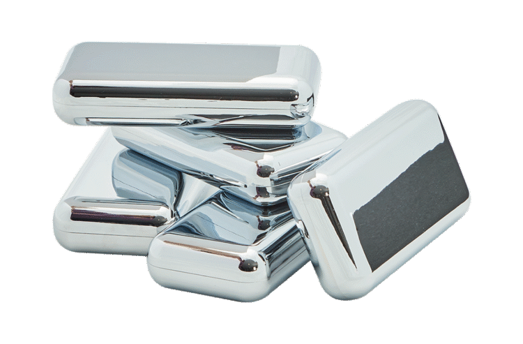 Magnetic Bricks Silver