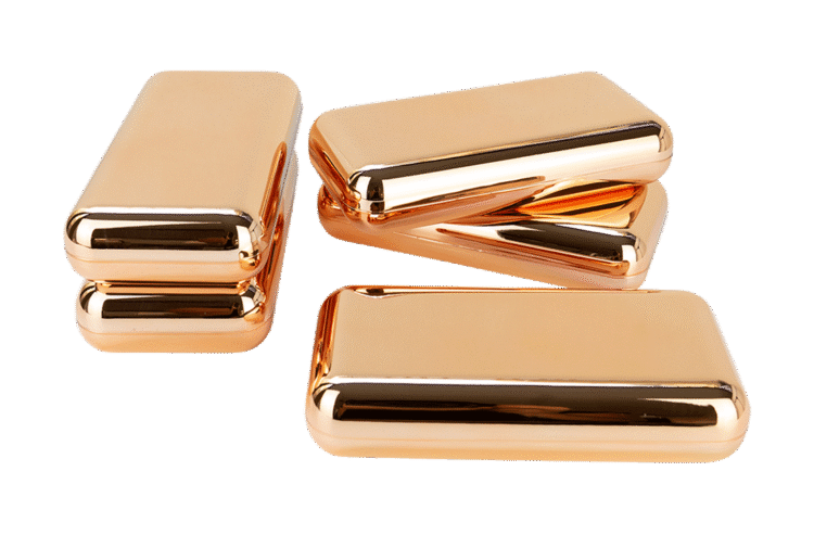 Magnetic Bricks Rose Gold