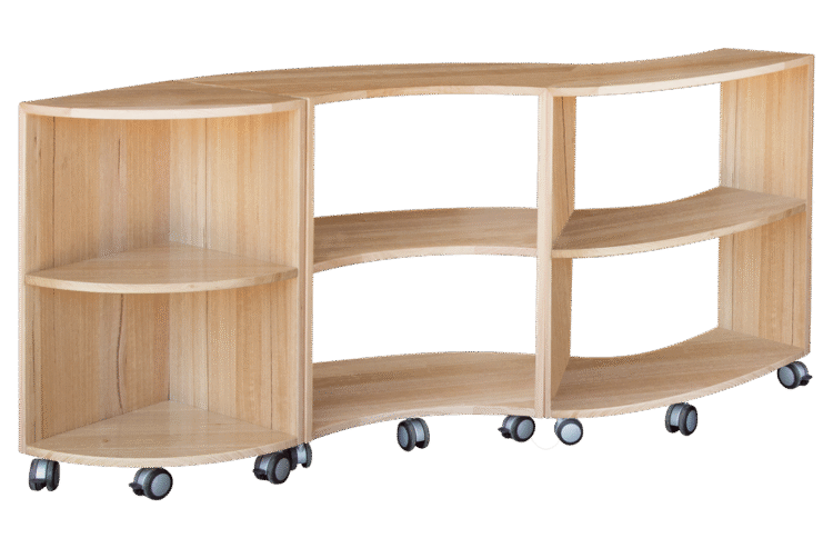 Tas Oak Curved Flexispace Set: 780mm