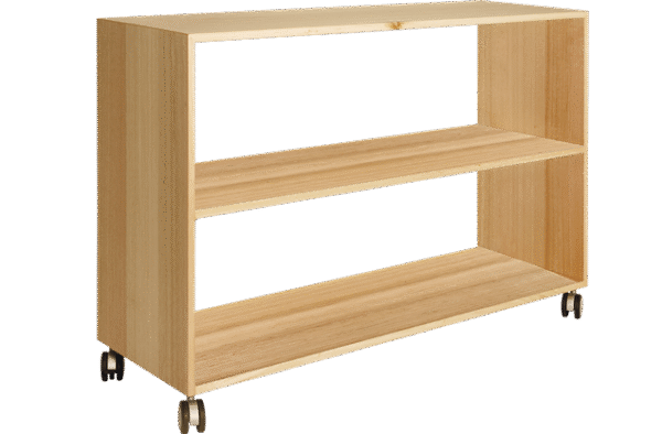 Tas Oak Flexispace Open Back 2 Shelf