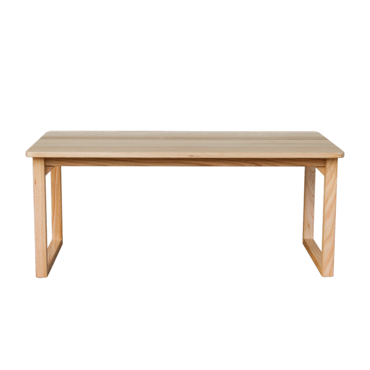 Tas Oak U-Frame Rectangle Table