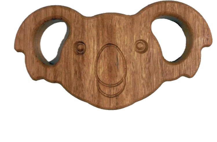 Wooden Koala Teether