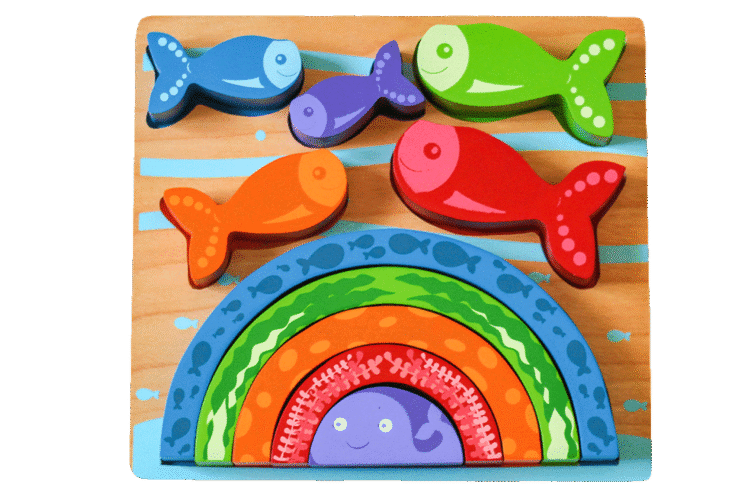 Rainbow Fish Puzzle