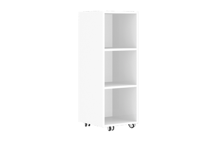 Melamine Locker 3 Unit White