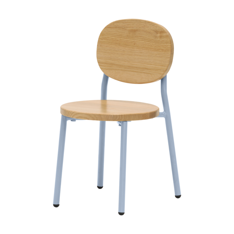 Oak Ottie Stackable Chair