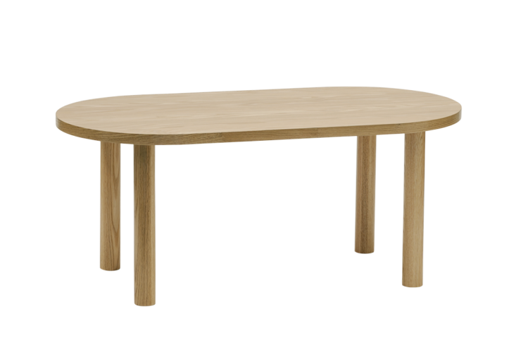 Leni Oval Oak Children's Table