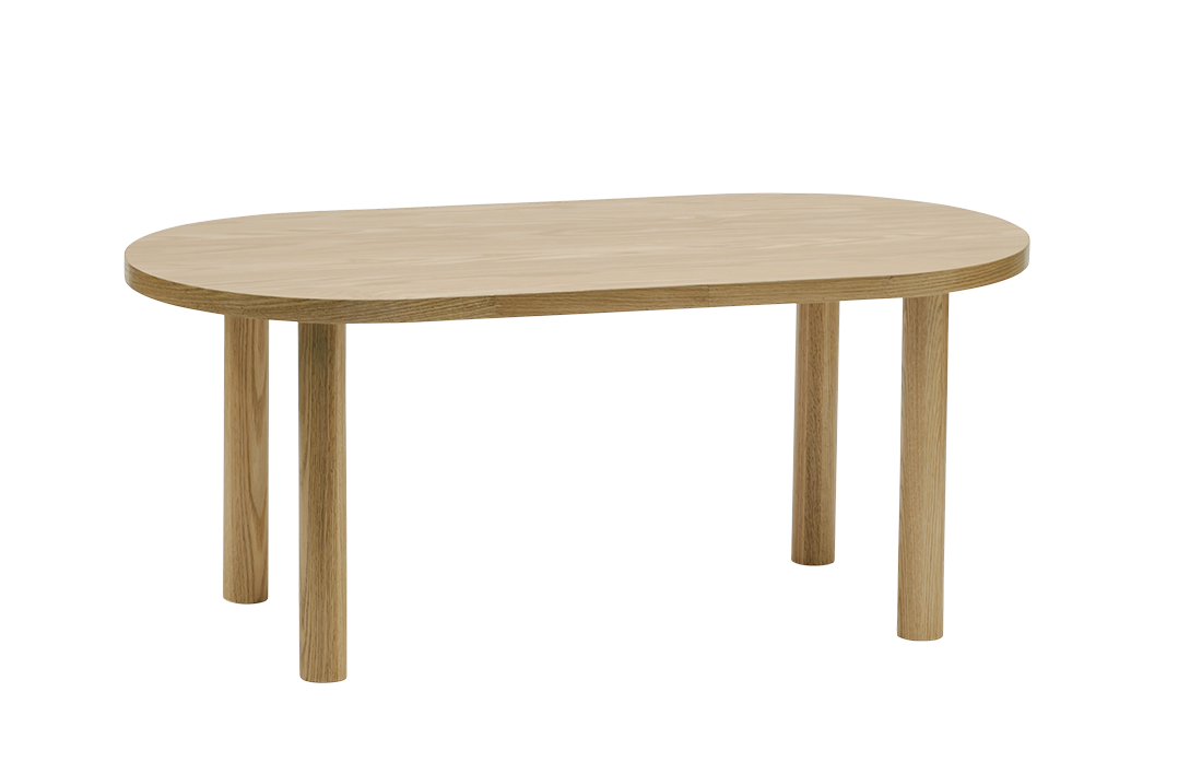 Leni Oval Oak Children's Table