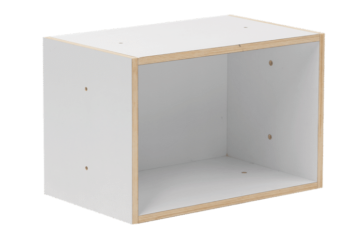 Rectangle Flexi Unit White